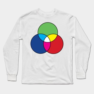 RGB Color Diagram Long Sleeve T-Shirt